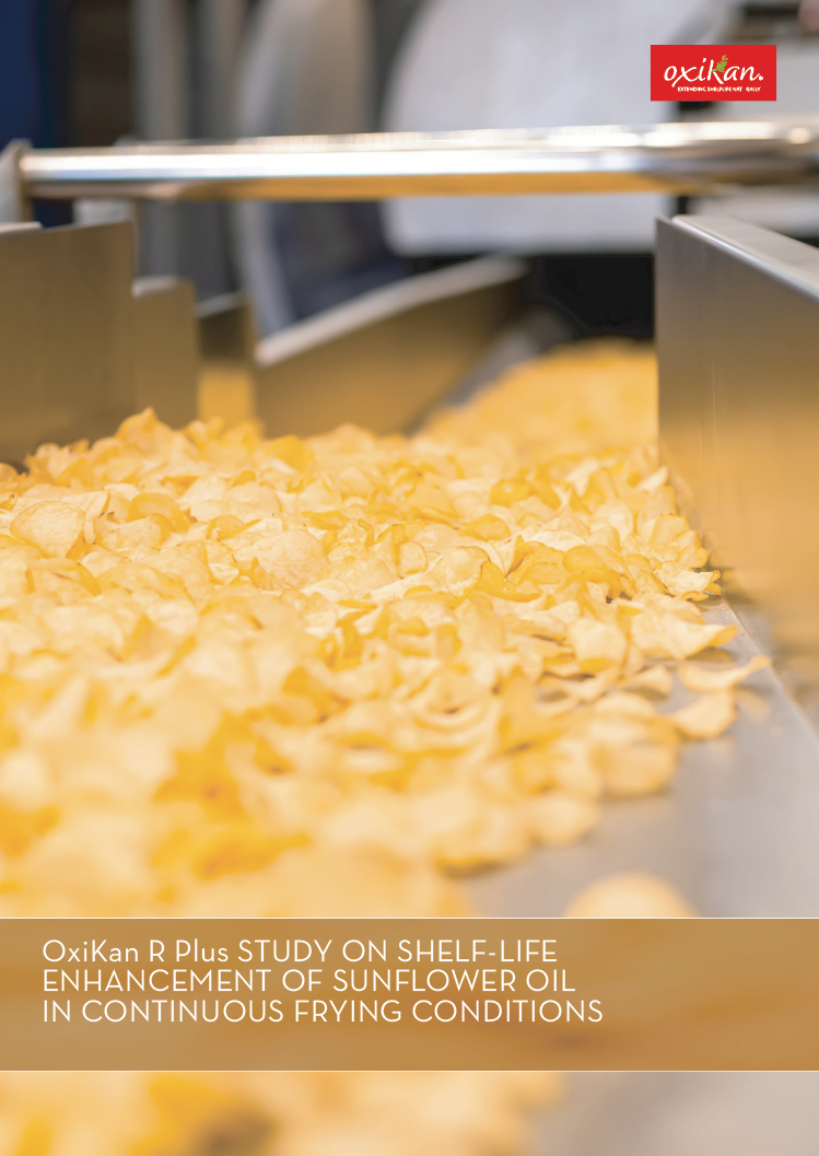 Study on shelf life enhancement of sunflower oil in continuous frying conditions
